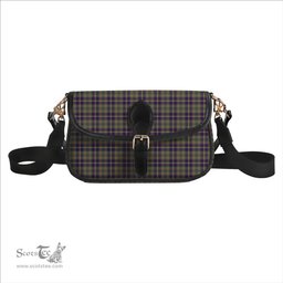 ScotsTee Shop Scottish Taylor Weathered Tartan Women's Chain Crossbody Bag Square Bag