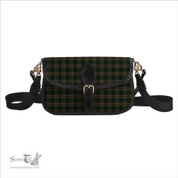 ScotsTee Shop Scottish Sackett Tartan Women's Chain Crossbody Bag Square Bag
