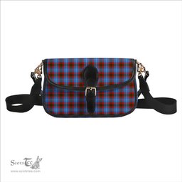 ScotsTee Shop Scottish Spalding Tartan Women's Chain Crossbody Bag Square Bag