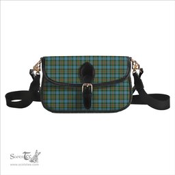 ScotsTee Shop Scottish Paisley District Tartan Women's Chain Crossbody Bag Square Bag