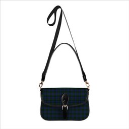 ScotsTee Shop Scottish Sutherland 42nd Tartan Women's Chain Crossbody Bag Square Bag