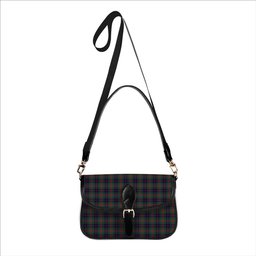 ScotsTee Shop Scottish Stewart of Appin Hunting Modern Clan Tartan Women's Chain Crossbody Bag Square Bag