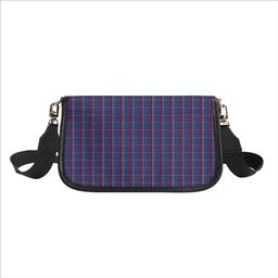 ScotsTee Shop Scottish Yale College, Wrexham Tartan Women's Chain Crossbody Bag Square Bag