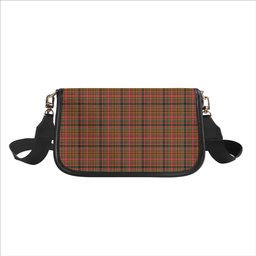 ScotsTee Shop Scottish Ogilvie (Ogilvy) of Strathallan Modern Tartan Women's Chain Crossbody Bag Square Bag