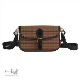 ScotsTee Shop Scottish Ogilvie (Ogilvy) of Strathallan Modern Tartan Women's Chain Crossbody Bag Square Bag