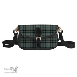 ScotsTee Shop Scottish Ogilvie of Inverarity – VS 1 Tartan Women's Chain Crossbody Bag Square Bag