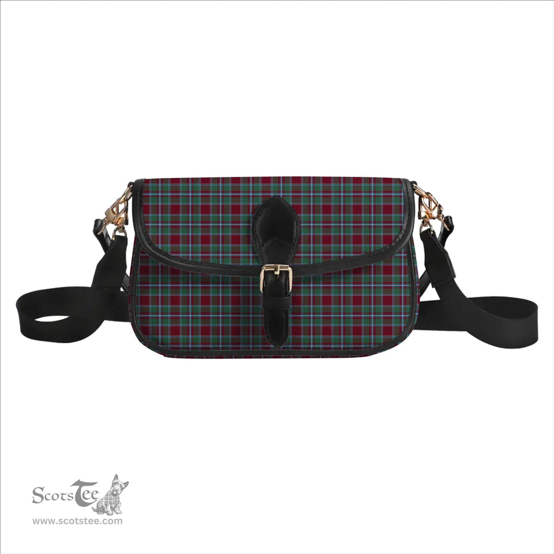 ScotsTee Shop Scottish Spens Tartan Women's Chain Crossbody Bag Square Bag