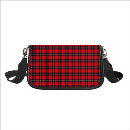 ScotsTee Shop Scottish Ruthven Modern Tartan Women's Chain Crossbody Bag Square Bag