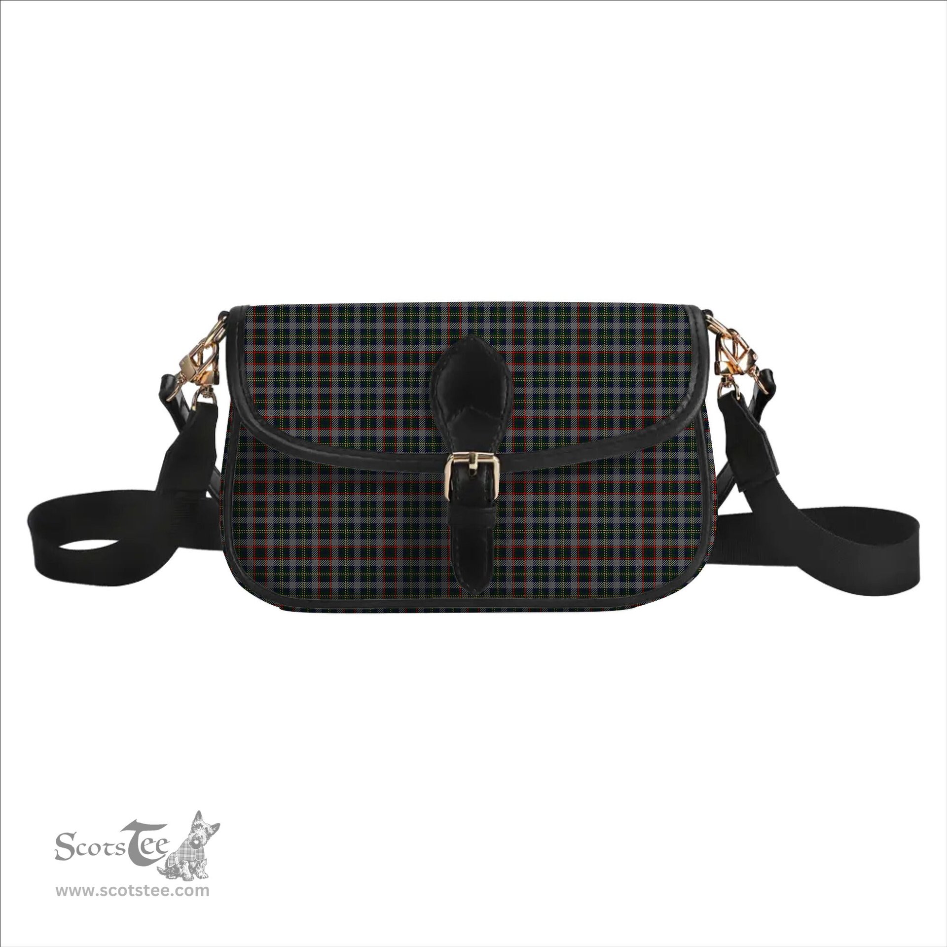 ScotsTee Shop Scottish Penman 2 Tartan Women's Chain Crossbody Bag Square Bag