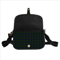 ScotsTee Shop Scottish Ogilvie of Inverarity VS 2 Tartan Women's Chain Crossbody Bag Square Bag
