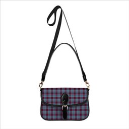 ScotsTee Shop Scottish Royal Canadian Air Force Modern Tartan Women's Chain Crossbody Bag Square Bag