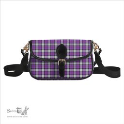 ScotsTee Shop Scottish Sinclair Dress (Dance) Ancient Clan Tartan Women's Chain Crossbody Bag Square Bag