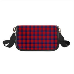 ScotsTee Shop Scottish Wishart Tartan Women's Chain Crossbody Bag Square Bag