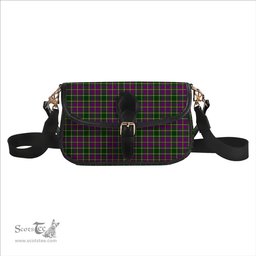 ScotsTee Shop Scottish Taylor Tartan Women's Chain Crossbody Bag Square Bag