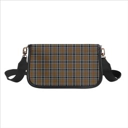 ScotsTee Shop Scottish Thompson Society Camel Tartan Women's Chain Crossbody Bag Square Bag