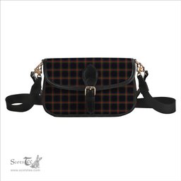 ScotsTee Shop Scottish Watt Tartan Women's Chain Crossbody Bag Square Bag