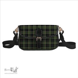 ScotsTee Shop Scottish Webster Modern Tartan Women's Chain Crossbody Bag Square Bag