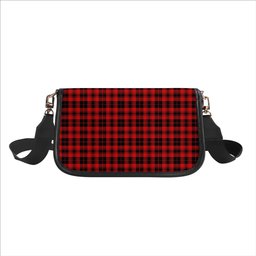 ScotsTee Shop Scottish Murray of Ochtertyre Modern Tartan Women's Chain Crossbody Bag Square Bag
