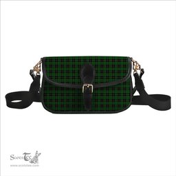 ScotsTee Shop Scottish Wallace Hunting Tartan Women's Chain Crossbody Bag Square Bag