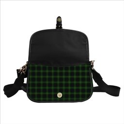 ScotsTee Shop Scottish Perry Hunting Green Tartan Women's Chain Crossbody Bag Square Bag
