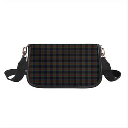 ScotsTee Shop Scottish Stewart Black 2 Tartan Women's Chain Crossbody Bag Square Bag