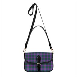 ScotsTee Shop Scottish Wardlaw Ancient Tartan Women's Chain Crossbody Bag Square Bag