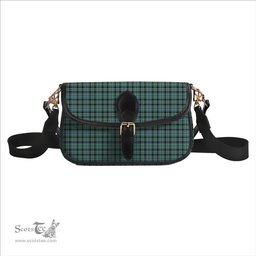 ScotsTee Shop Scottish Stephenson Ancient Tartan Women's Chain Crossbody Bag Square Bag