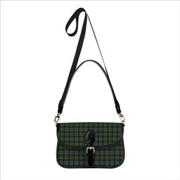 ScotsTee Shop Scottish Scott Green Tartan Women's Chain Crossbody Bag Square Bag