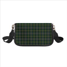 ScotsTee Shop Scottish Scott Green Tartan Women's Chain Crossbody Bag Square Bag