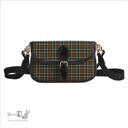 ScotsTee Shop Scottish Thompson Hunting Modern Tartan Women's Chain Crossbody Bag Square Bag
