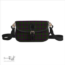 ScotsTee Shop Scottish Wilsons 064 Tartan Women's Chain Crossbody Bag Square Bag