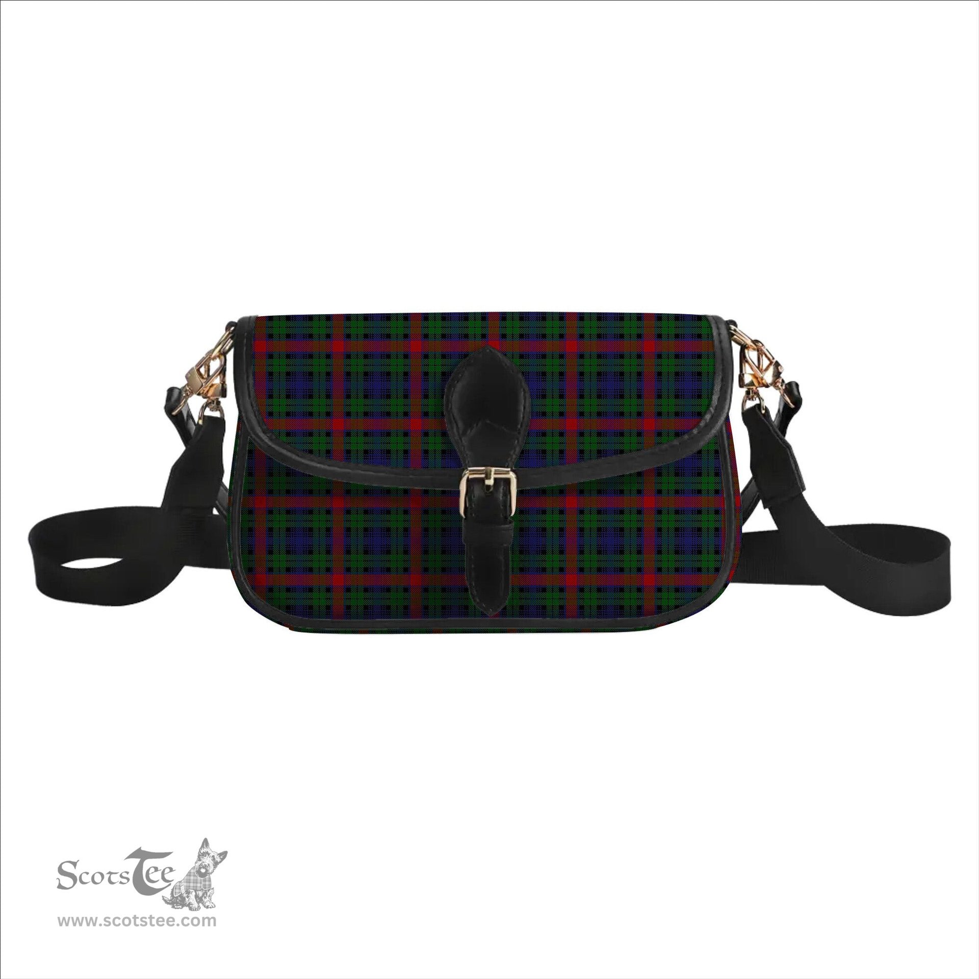 ScotsTee Shop Scottish Young Presidents Organisation Tartan Women's Chain Crossbody Bag Square Bag