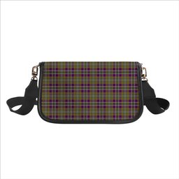 ScotsTee Shop Scottish Wexford County, Crest Range Tartan Women's Chain Crossbody Bag Square Bag