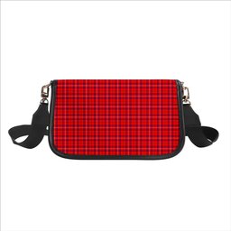 ScotsTee Shop Scottish Rose Modern Tartan Women's Chain Crossbody Bag Square Bag