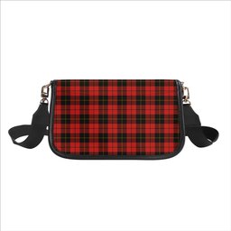 ScotsTee Shop Scottish Wallace Weathered Tartan Women's Chain Crossbody Bag Square Bag