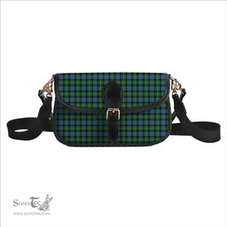 ScotsTee Shop Scottish Sinclair of Ulster Ancient Tartan Women's Chain Crossbody Bag Square Bag