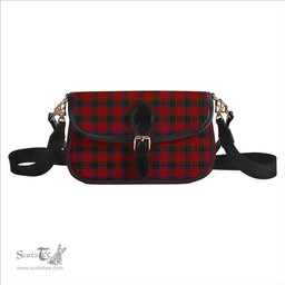 ScotsTee Shop Scottish Nicolson Tartan Women's Chain Crossbody Bag Square Bag