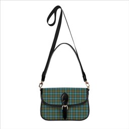 ScotsTee Shop Scottish Walkinshaw Tartan Women's Chain Crossbody Bag Square Bag