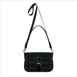 ScotsTee Shop Scottish Stewart Old Tartan Women's Chain Crossbody Bag Square Bag