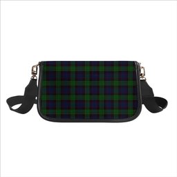 ScotsTee Shop Scottish Stewart Old Tartan Women's Chain Crossbody Bag Square Bag
