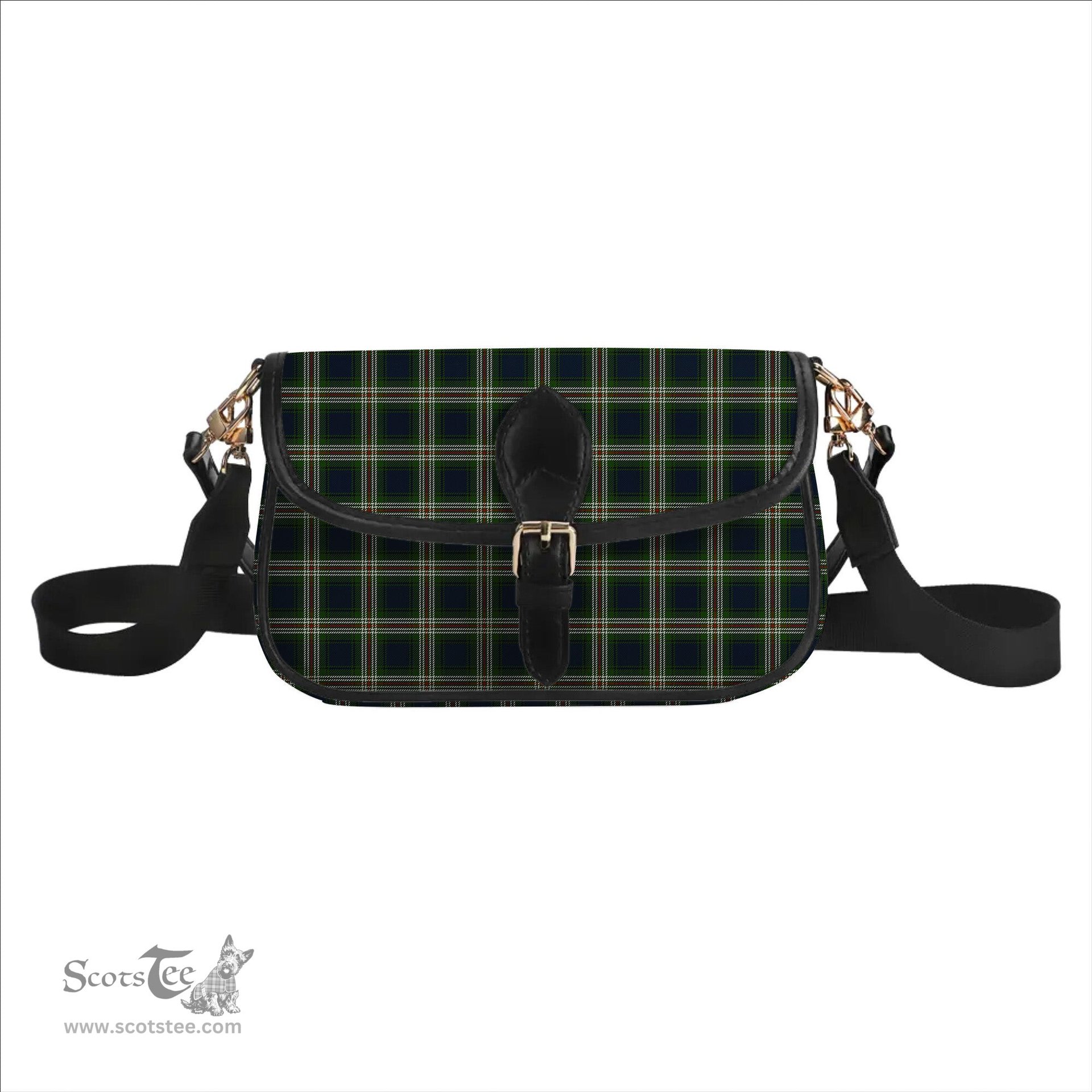 ScotsTee Shop Scottish Todd Tartan Women's Chain Crossbody Bag Square Bag