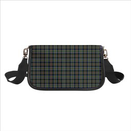 ScotsTee Shop Scottish Scott Green Modern Tartan Women's Chain Crossbody Bag Square Bag