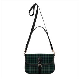 ScotsTee Shop Scottish Rollo Modern Tartan Women's Chain Crossbody Bag Square Bag
