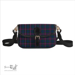 ScotsTee Shop Scottish Pitcairn Hunting Modern Tartan Women's Chain Crossbody Bag Square Bag