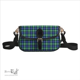 ScotsTee Shop Scottish Sutherland Old Ancient SC Tartan Women's Chain Crossbody Bag Square Bag