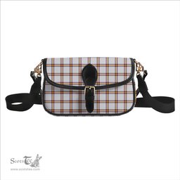 ScotsTee Shop Scottish Young Christina Modern Tartan Women's Chain Crossbody Bag Square Bag