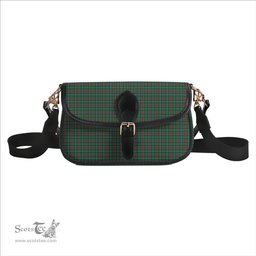 ScotsTee Shop Scottish Spence Fragment Modern Clan Tartan Women's Chain Crossbody Bag Square Bag