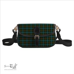 ScotsTee Shop Scottish Ross Hunting Tartan Women's Chain Crossbody Bag Square Bag