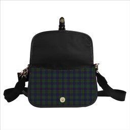 ScotsTee Shop Scottish Wood SC Tartan Women's Chain Crossbody Bag Square Bag