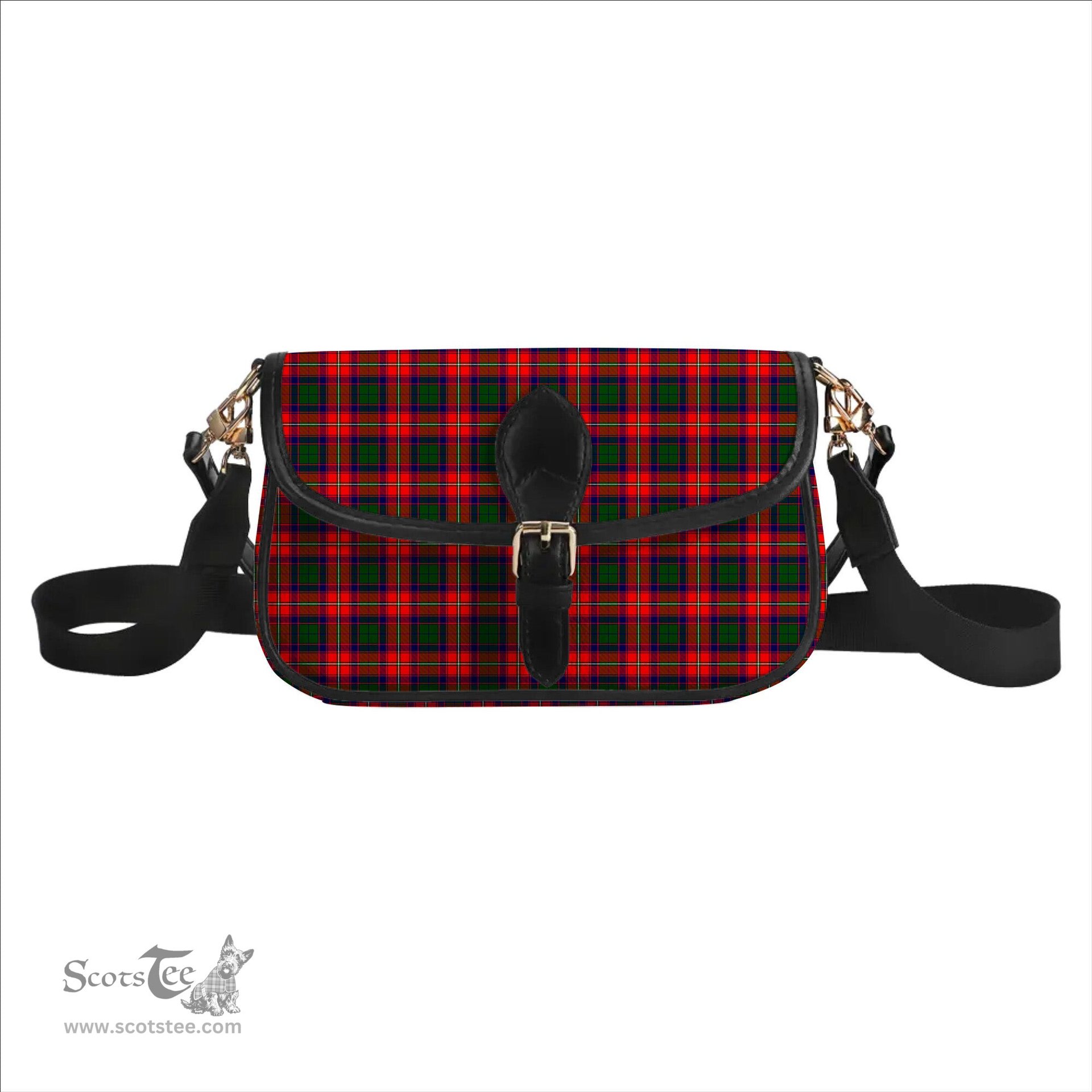 ScotsTee Shop Scottish Wauchope Tartan Women's Chain Crossbody Bag Square Bag